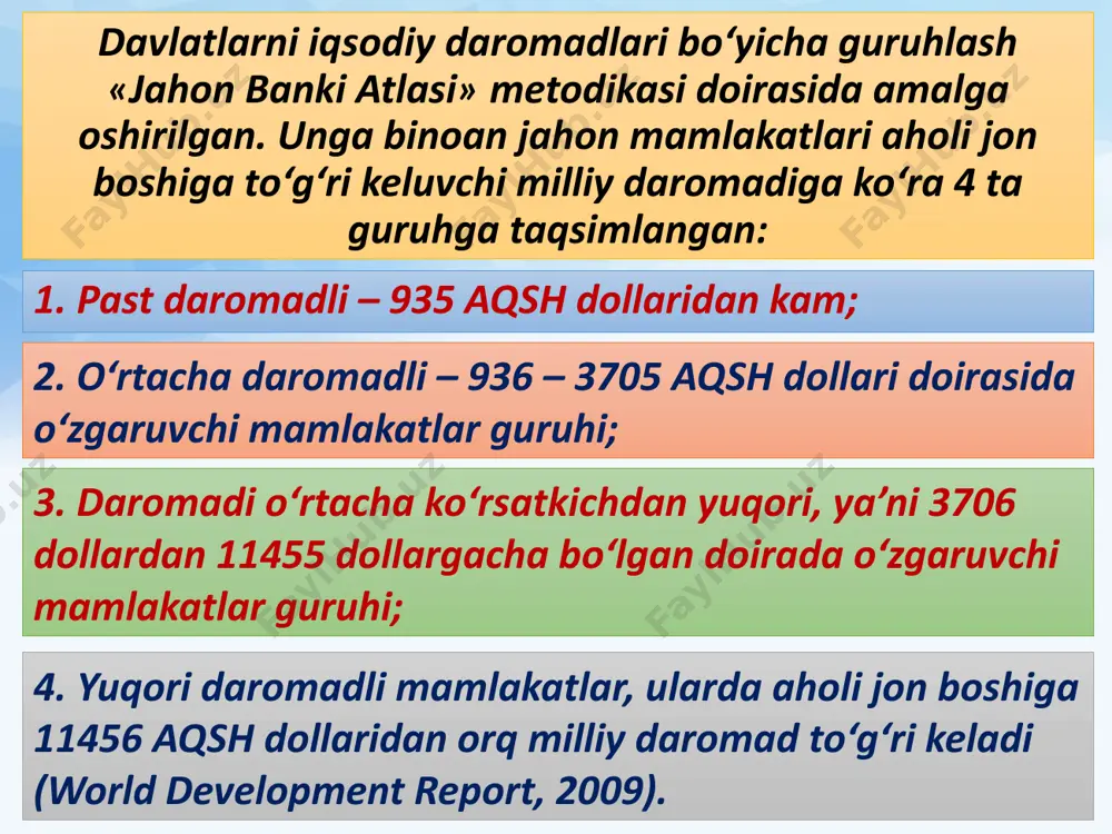 jahonning siyosiy xaritasi . 9 - sinf - Page 5