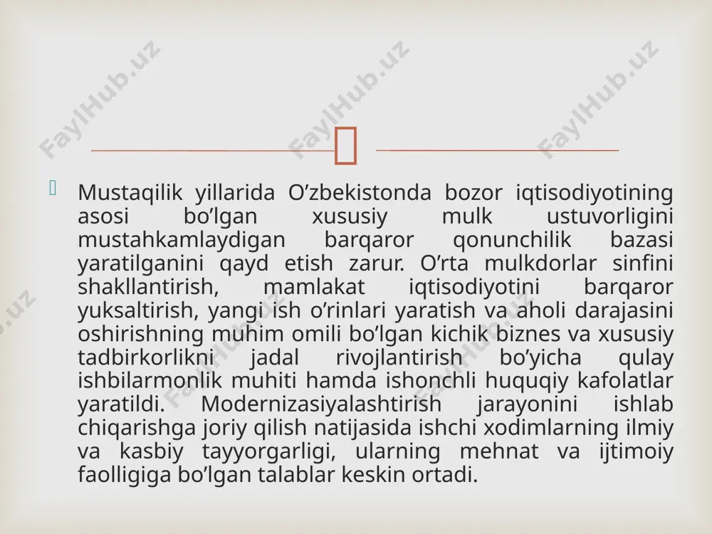 xususiy tadbirkorlikning axolini ish bilan taminlashdagi o'rni - Page 3