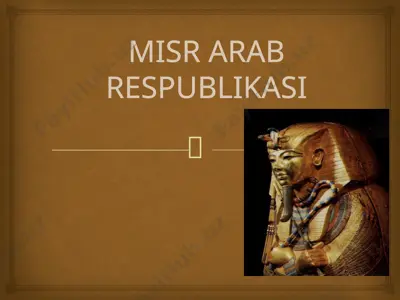 misr arab respublikasi (mar) — PPTX