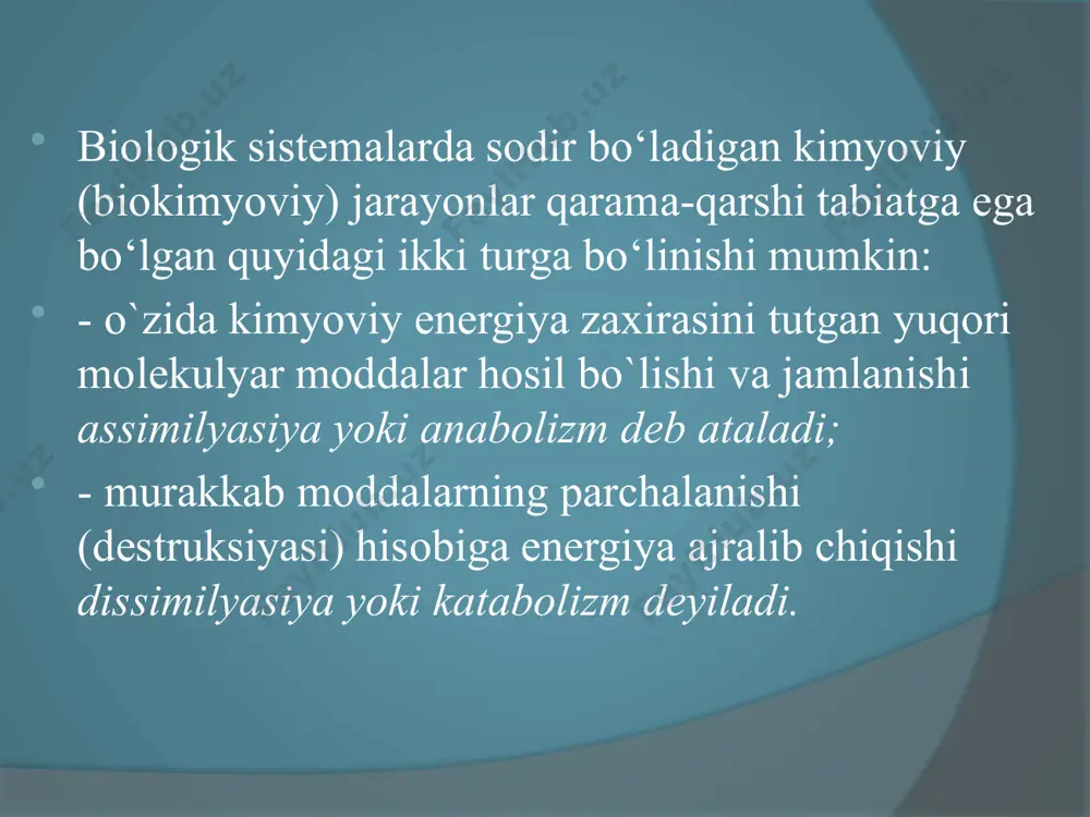 termodinamika va bioenergetika - Page 3