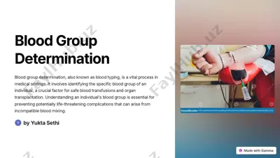 blood group determination — PDF