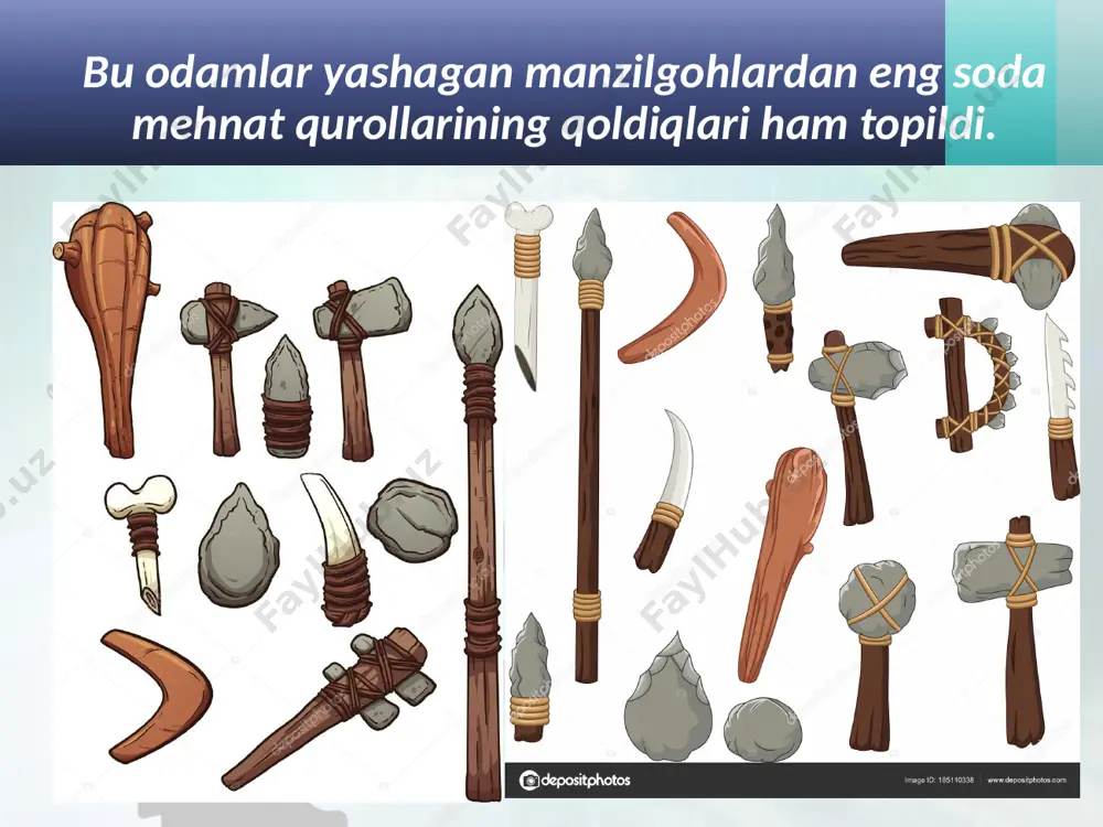 eng qadimgi odamlar va ularning manzilgohlari. 5 - sinf - Page 5
