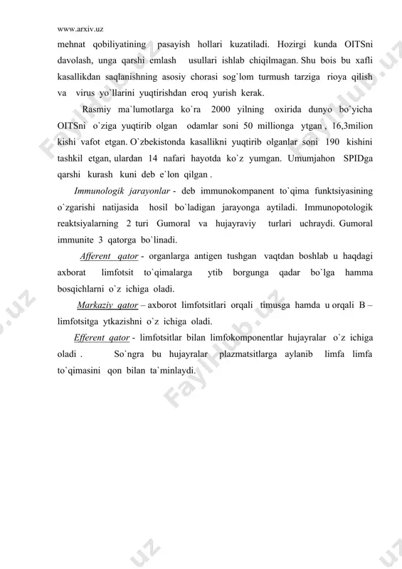 immun sistemasi potologiyasi - Page 5
