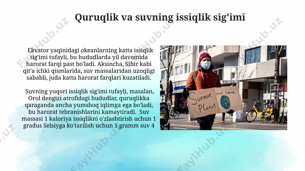 materiklar iqlimi va iqlimni shakillantiruvchi omillar - Page 4