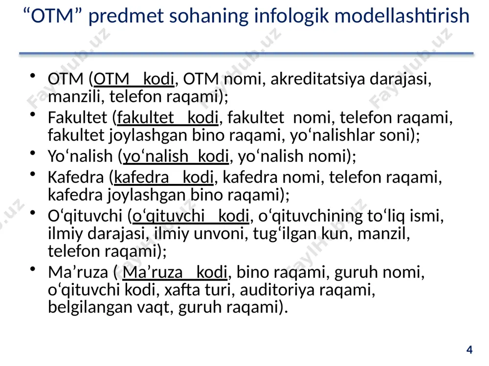 infologik loyihalash - Page 4