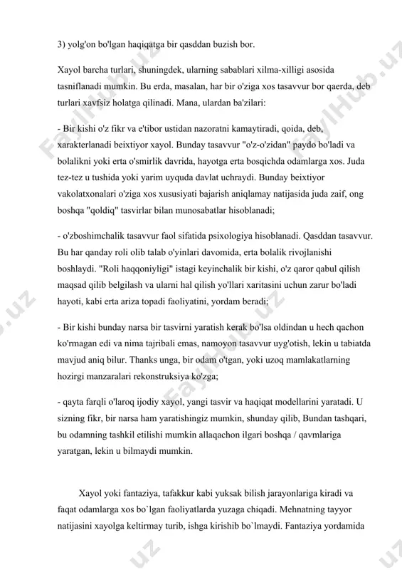 chda odamlarga xos. juda tez-tez u tushida yoki yarim uyquda davlat uchraydi. bunday beixtiyor vakolatxonalari o'ziga xos xususiyati bajarish aniqlamay natijasida juda zaif, ong boshqa "qoldiq" tasvirlar bilan munosabatlar hisoblanadi; - o'zboshimchalik tasavvur faol sifatida psixologiya hisoblanadi. qasddan tasavvur. bu har qanday roli olib talab o'yinlari davomida, erta bolalik rivojlanishi boshlaydi. "roli haqqoniyligi" istagi keyinchalik bir kishi, o'z qaror qabul qilish maqsad qilib belgilash va ularni hal qilish yo'llari xaritasini uchun zarur bo'ladi hayoti, kabi erta ariza topadi faoliyatini, yordam beradi; - bir kishi bunday narsa bir tasvirni yaratish kerak bo'lsa oldindan u hech qachon ko'rmagan edi va nima tajribali emas, namoyon tasavvur uyg'otish, lekin u tabiatda mavjud aniq bilur. thanks unga, bir odam o'tgan, yoki uzoq mamlakatlarning hozirgi manzaralari rekonstruksiya ko'zga; - qayta farqli o'laroq ijodiy xayol, yangi tasvir va haqiqat modellarini yaratadi. u sizning fikr, bir narsa ham yaratishingiz mumkin, shunday qilib, bundan tashqari, bu odamning tashkil etilishi …