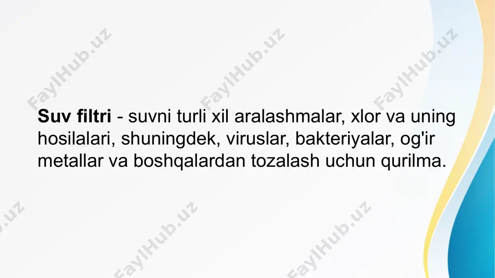 zamonaviy suv filtrlash tizimlari - Page 5