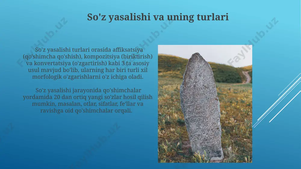 so’zning marfemik tarkibi. o’zbek tilida so’z yasalishi - Page 4
