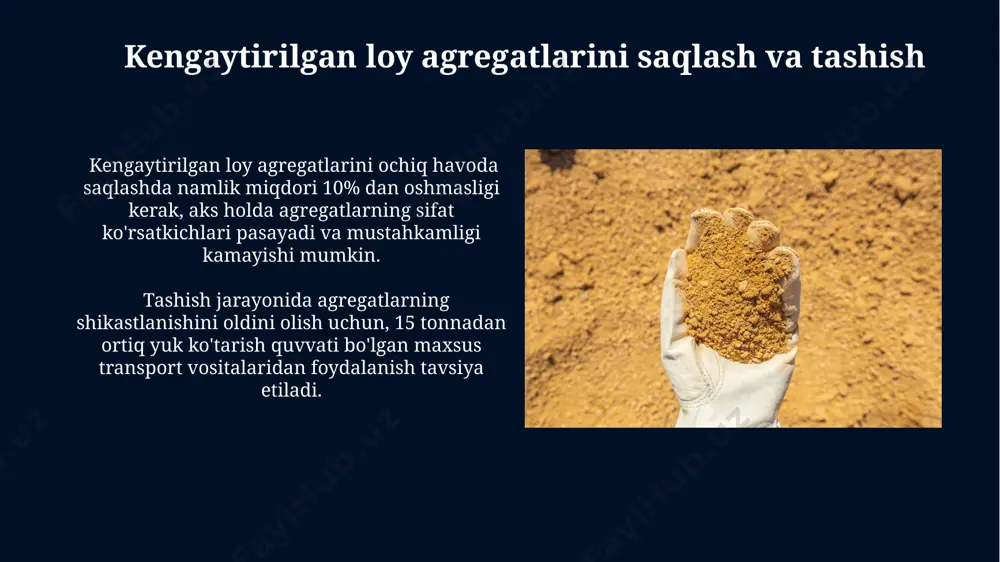 kengaytirilgan loy agregatlari (keramzit) - Page 3