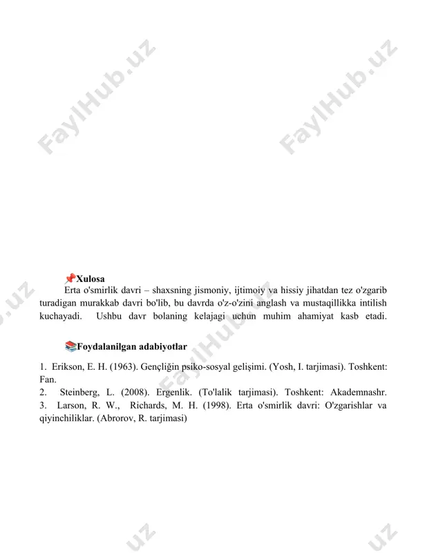 erta o'smirlik davri - Page 5