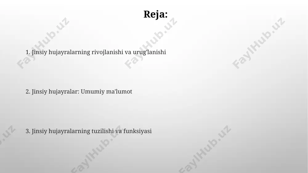 meiozdagi xatoliklar, nondisjunction deb ataladi va xromosomalar sonining anormalligini keltirib chiqaradi, bu esa 15-20% homiladorlikka olib keladi va ko'pincha spontan abort bilan tugaydi. jinsiy hujayralardagi xromosomalar sonining anomaliyalari, masalan, trisomiya 21 (down sindromi) yoki monosomiya x (turner sindromi) kabi holatlar, 1000 tug'ilishdan taxminan 1 tasida uchraydi va homiladorlikning erta to'xtashiga olib kelishi mumkin. jinsiy hujayralarning genetik tarkibi mitoxondrial dnk faqat tuxum hujayrasi orqali meros boʻlib oʻtadi, shuning uchun mitoxondrial kasalliklar asosan ona tomonidan meros qoldiriladi, ota-ona dnksining taxminan 0.1% ini tashkil etadi. jinsiy hujayralar, ya'ni gametalar, diploid hujayralardan (2n) meoz orqali hosil boʻlib, haploid (n) xromosomalar toʻplamiga ega boʻladi, odamda bu 23 ta xromosomaga teng. meoz va mitoz bo'linishlar meoz bo'linishda diploid (2n) hujayra ikkita gaploid (n) gameta hosil qiladi, har biri ota-ona hujayrasining xromosomalarining yarmini o'z ichiga oladi, bu jinsiy ko'payish uchun muhim jarayon hisoblanadi. meoz va mitoz bo'linishlarning asosiy farqi shundaki, meoz bo'linishda xromosomalar soni ikki baravar kamayadi …