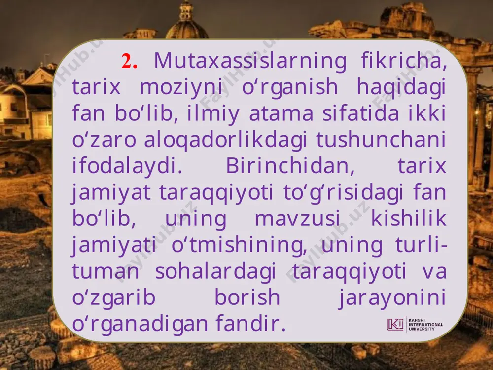 o‘zbekistonning eng yangi tarixi fanining ob’ekti, predmeti va metodologik asoslari - Page 4