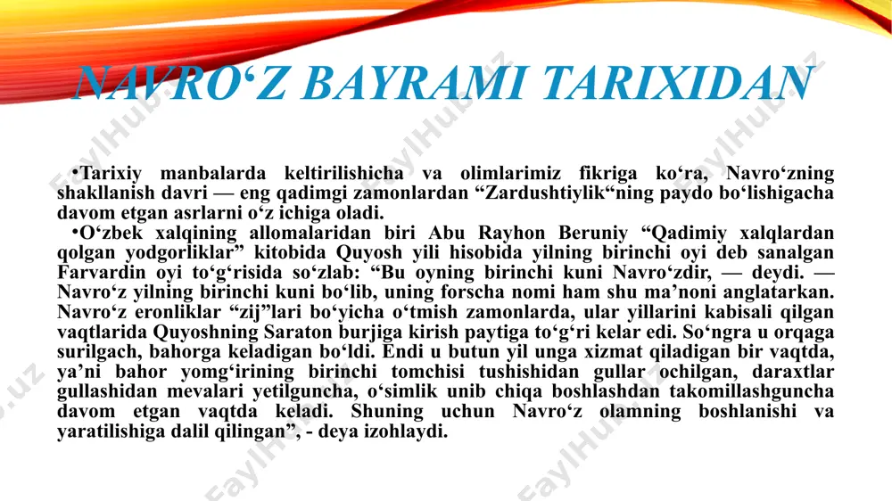 navro‘z – yangilanish va yasharish bayrami - Page 4