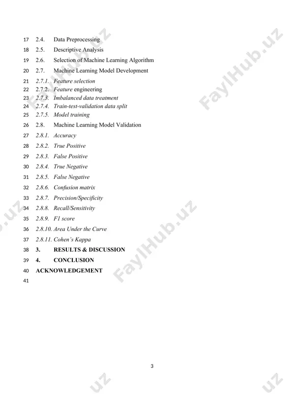 student development program: machine learning - logistic regression project - Page 3