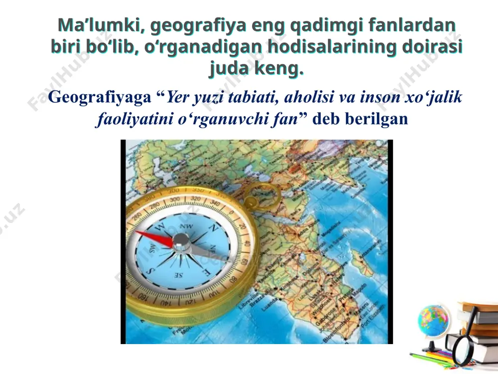 geografiya fanlari tizimi haqida tushuncha. 10 - sinf - Page 3