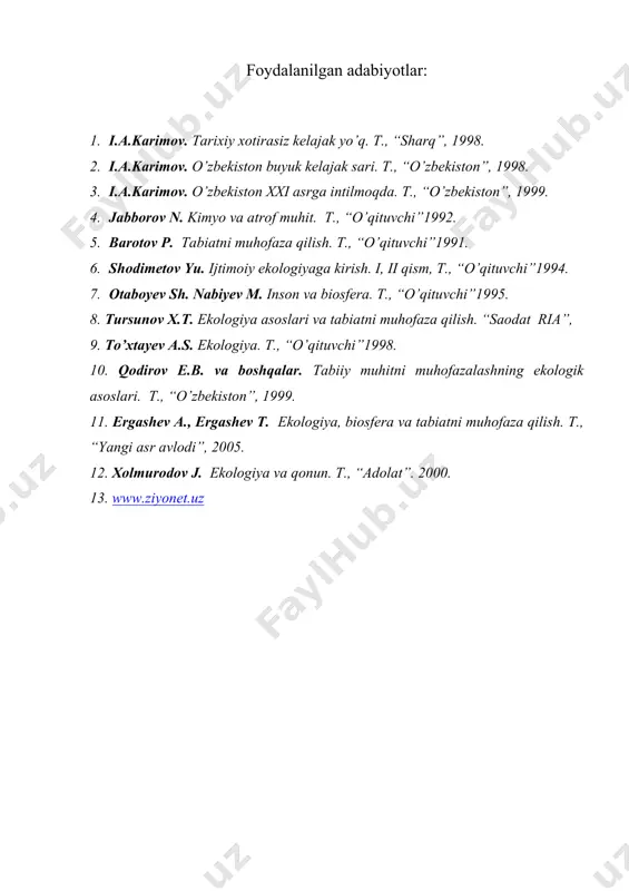 turli biologik birliklarning hosil bo’lish qonunlari - Page 5