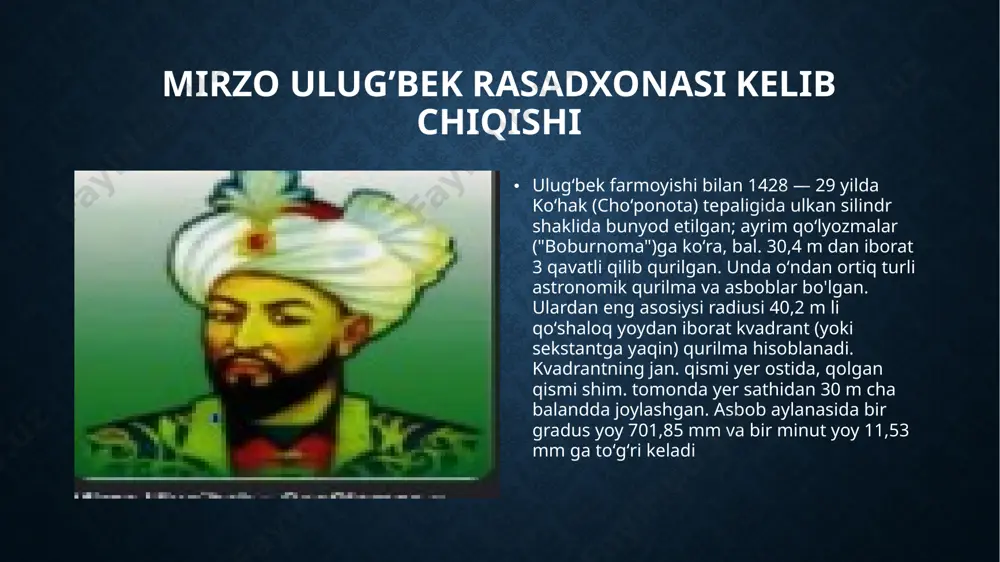 mirzo ulug’bek rasadxonasi - Page 4
