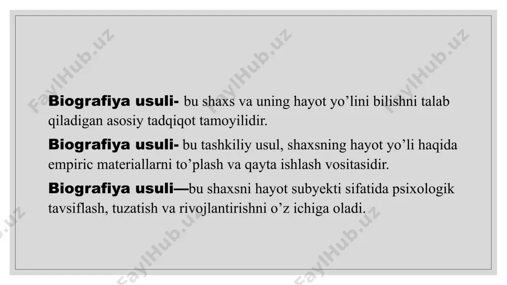 biografiya usuli haqida umumiy tushuncha - Page 4