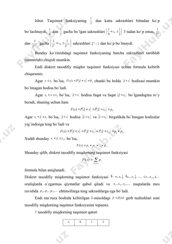 taqsimot funksiyasi - Page 5