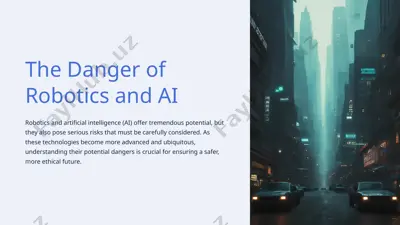 the danger of robotics and ai — PPTX