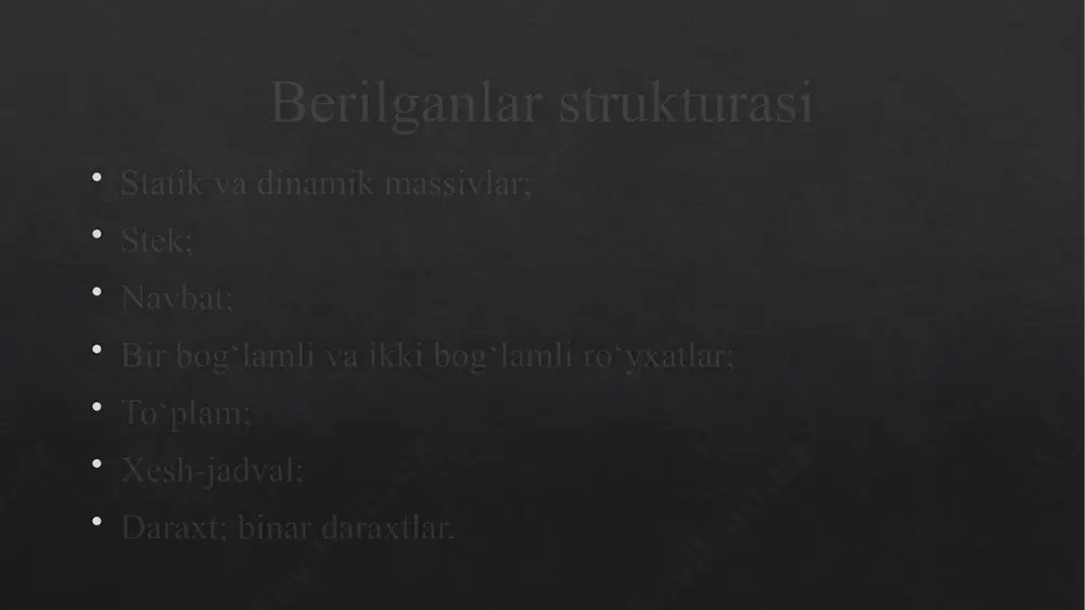 algoritmlar murakkabligining yuqori bahosi (big o) - Page 5