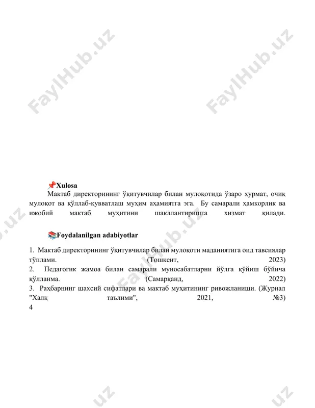 o'qituvchilar bilan muloqotning muhimati - Page 5