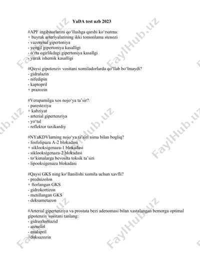 apf ingibitorlari — DOCX