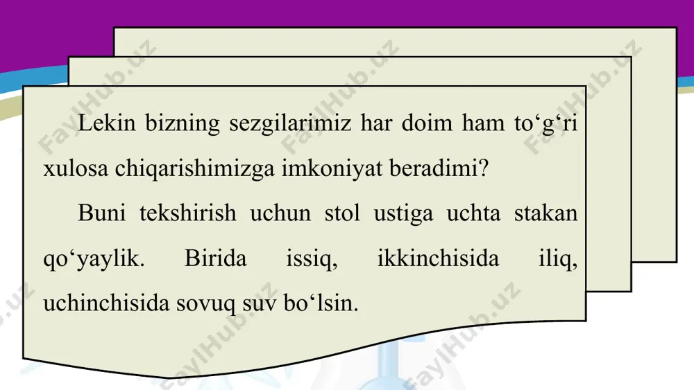 temperatura. termometrlar. jismning temperaturasini o‘lchash 6-sinf - Page 3