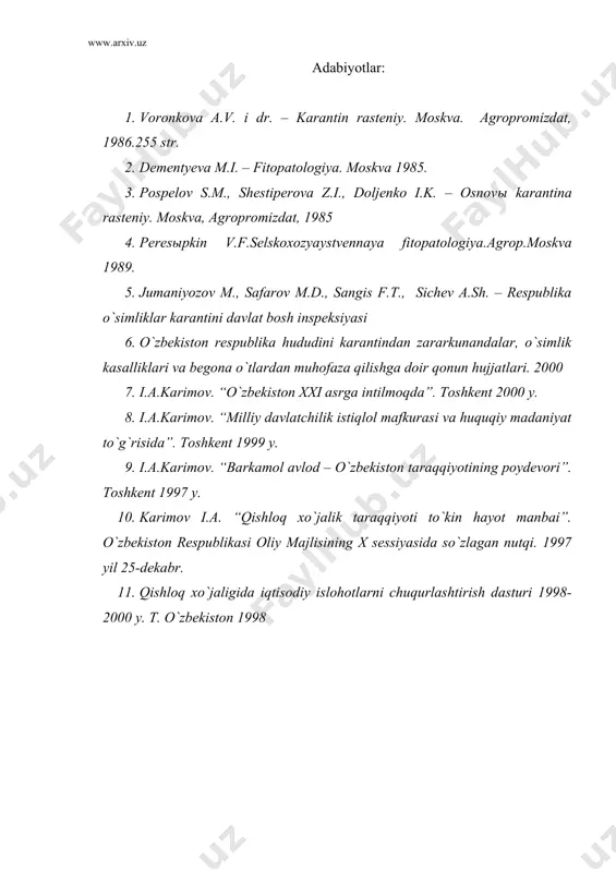 begona o`tlarni klassifikasiyasi to`g`risida tushuncha - Page 5