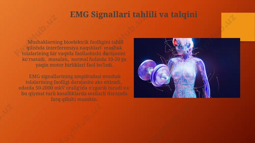 emg va mushaklarning bioelektirik faolligi - Page 4