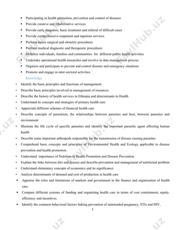evention of unintended pregnancy, stis and hiv, · discuss the potential physical, emotional, economic, and social consequences of unintended pregnancy, sti infection, and hiv infection on adolescents skill exercise the way to manage health team •design organizational change •identify and intervene environmental and ecological factors related to human health •correctly measure & interpret anthropometric indices •properly assess , identify problem and counsel the mothers on child feeding practice •plan for needs assessment, implementation, and monitoring and evaluation phases of reproductive health, hiv/aids and sexual and gender-based violence activities for emergency-affected populations •provide high quality and standard practice of sexual and reproductive health service •calculate and interpret various measures of central tendency and dispersion. •identify and make use of data from existing health records. •acquaintance with research proposal writing, critical appraisal of scientific paper •take patient history and perform a systematic physical examination for the approach towards diagnosing health problems. •identify …