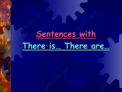 phonetic drill: there is… there are… — PPT
