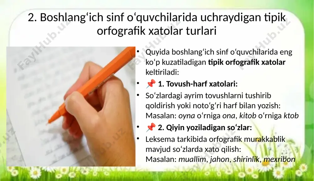 orfografik xatolarni aniqlash va bartaraf etish usullari - Page 4