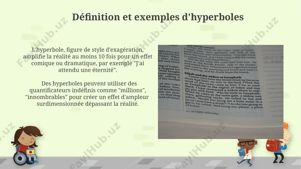 épithète, oxymore analyse de texte hyperbolé - Page 3