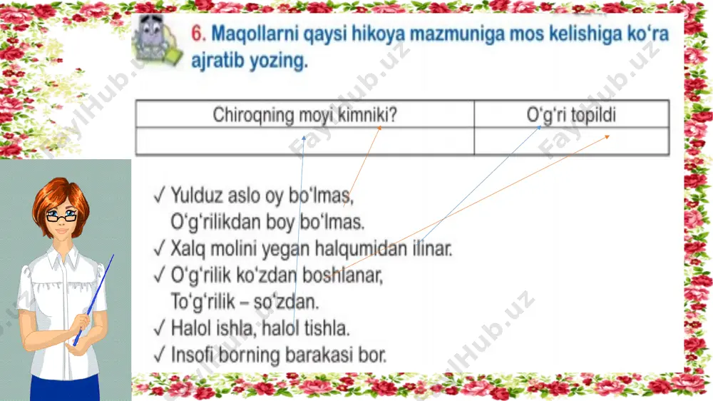 hikoyalar asosida topshiriqlar - Page 5