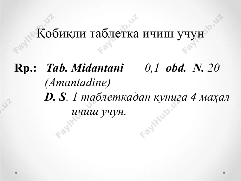 qattiq dori shakllari - Page 4