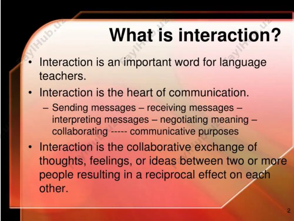 teaching a foreign language based on interactive methods - Page 2