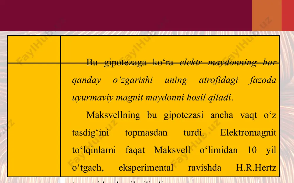 elektromagnit tebranishlarning tarqalishi. elektromagnit to‘lqin tezligi 11-sinf - Page 5
