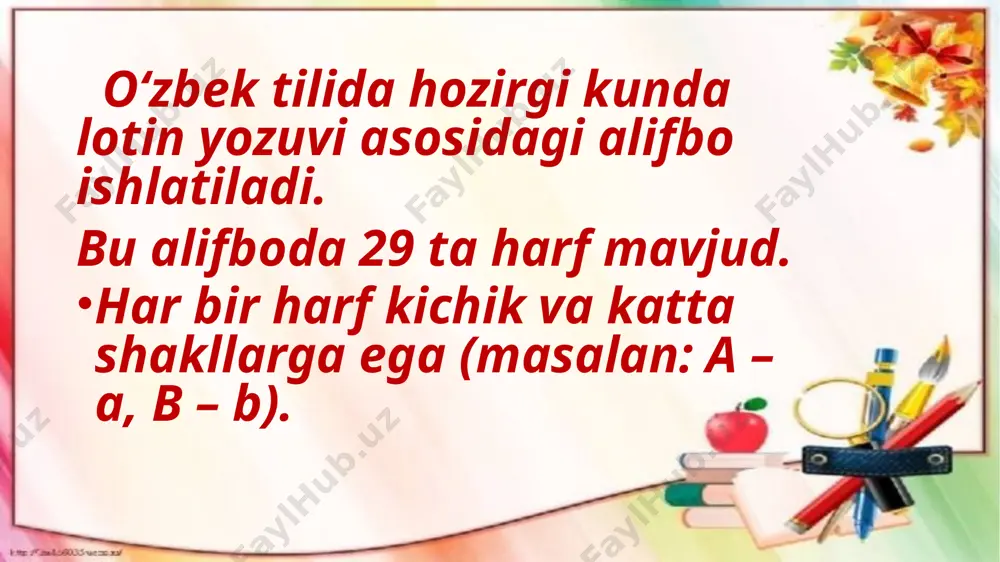 alifboni yozish va uning tahlili - Page 5