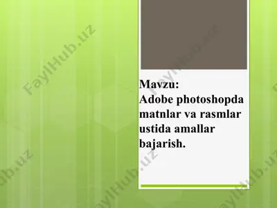 adobe photoshop — PPTX