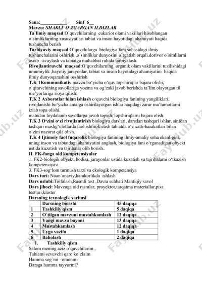 shakli o‘zgargan ildizlar — DOCX