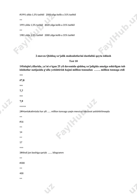 qishloq xo‘jalik mahsulotlarini saqlash - Page 3