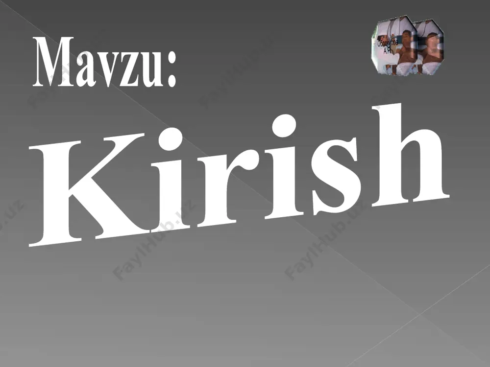 ralari, ilmiy tadqiqot institutlari katta rol o’ynaydilar. akademik musabayev i.k., professorlar yunusova x.a., majidov v.m., jalilov k., xujayev sh.x., nazarov sh.n., rashidova r.a., xamidov g.k. , daminov t.o. va ularning o’quvchilari va izquvarlari yuqumli kasalliklarni o’rganishga katta yutuqlarga erishiyaptilar. infeksiya -so’zi lotincha so’z bo’lib “ifloslanish” ma’nosini bildiradi. yuqumli kasalliklar - bakteriyalar, viruslar va sodda jonivorlar chaqiruvchi katta guruh kasalliklaridir. infeksion jarayon- mikroorganizm bilan makroorganizmni aniq sharoitlarda bir - biriga ta’sir qilib, kasallikning u yoki bu shaklini organizm darajasida namoyon qilishidir. demak, yuqumli kasalikning rivojlanishi uchun avvalo organizmga patogen mikrob kirishi kerak. mikroorganizmlar kasallik chaqirishi bo’yicha asosan 3 guruhga bo’linadilar: a) saprofitlar b) shartli patogen mikroblari v) patogen. patogen mikrob organizmga teri, shilliq qavatlari, og’iz yuqori nafas yo’llari orqali kiradi. yuqumli kasallik odamlarning ko’p yoki ozligiga qarab epidemiologik jarayoning turli xillari ajratiladi: sporadik kasalliklar. kasallikka yo’liqqan kishilar soni ko’p bo’lmaydi va bemorlar onda-sonda uchraydi. epidemiya yuqumli kasallikning bironta o’lka yoki mamlakatda …