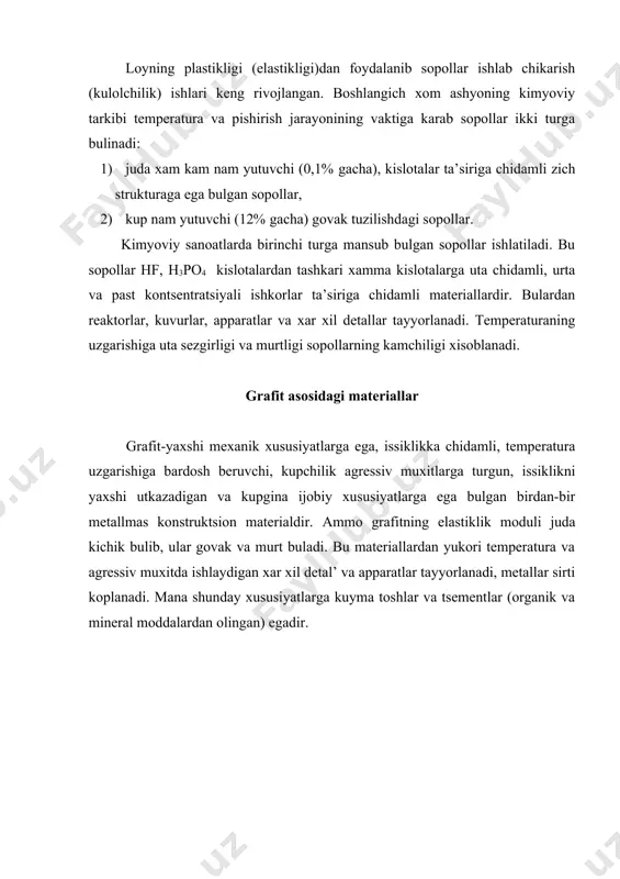 minerallar asosidagi materiallar - Page 3