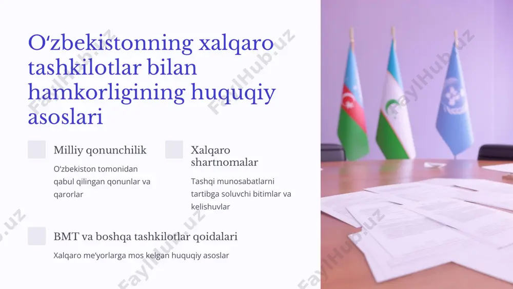 millatlararo munosabatlarni takomillashtirishda oʻzbekistonning xalqaro tashkilotlar bilan hamkorligi - Page 5