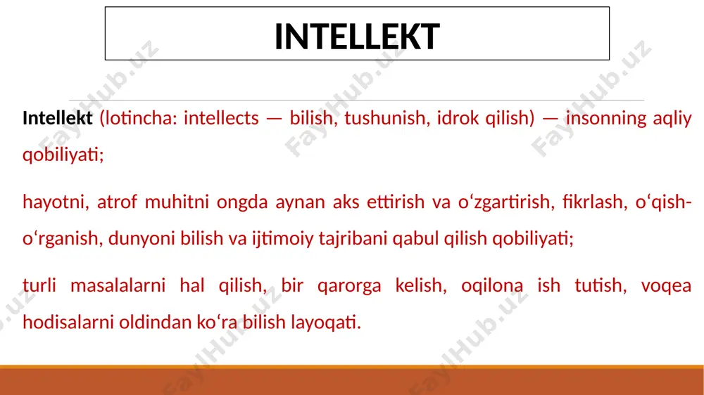 ktual darajasi yuqori, lekin sust sub’ektlar o’zlarini to’g’ri baholaydilar. ijodiylik mezonlaridan biri - bu nostandartlikdir. e.p.torrance ta’kidla-ganidek, noyob va original javoblar mohiyatan har doim ham mos tushavermaydi. ko’pincha tushunchalarning mazmunini asoslanmagan ravishda aralashtirish holati ro’y beradi: ijodiy qobiliyat esa nostandartlik bilan bir xil deb qaraladi, nostandartlik originallik bilan, originallik esa sinaluvchilar guruhidagi noyob javoblar bilan ayniy deb talqin etiladi. nostandartlik originallik (o’ziga xoslikka nisbatan kengroq tushunchadir) 1) mantiqiy ketma- ketlikni toping 18,21,15,24,12,27,,, 2) 2 pud bug’doy og’irligi 32 kg bo’lsa 2,5 pud bug’doy og’irligini toping 3) kun va tun nima bilan tugaydi 4) qizlarni ismi yo’q qatorni belgilang a) unsima b) sbaina c) atshrux d) iingan 5) nodirov, olimjon, hasanboy, qodirjon, ushbu so’zlardan ortiqchasini olib tashlang kreativlik- bu bir vaqtning o‘zida yangi va qadrli g‘oyalarni yaratuvchi ijodkorlik qobiliyatidir sternberg va uning kasbdoshlari kreativlikning 5 komponentini ishlab chiqishgan. 1,shaxsdagi bilimning ko‘pqirraligi. qo‘lga kiritgan bilimilarimiz g‘oyalarimizning ko‘p bo‘lishining asosi hisoblandi. 2,tasavvuriy tafakkur …