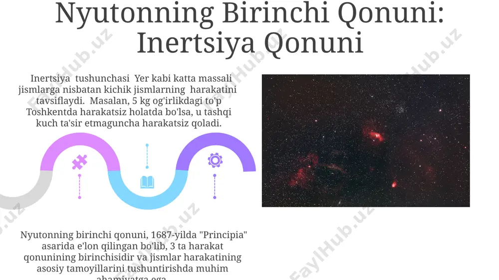 nyutonning birinchi qonuni. inertsiya qonuni - Page 5