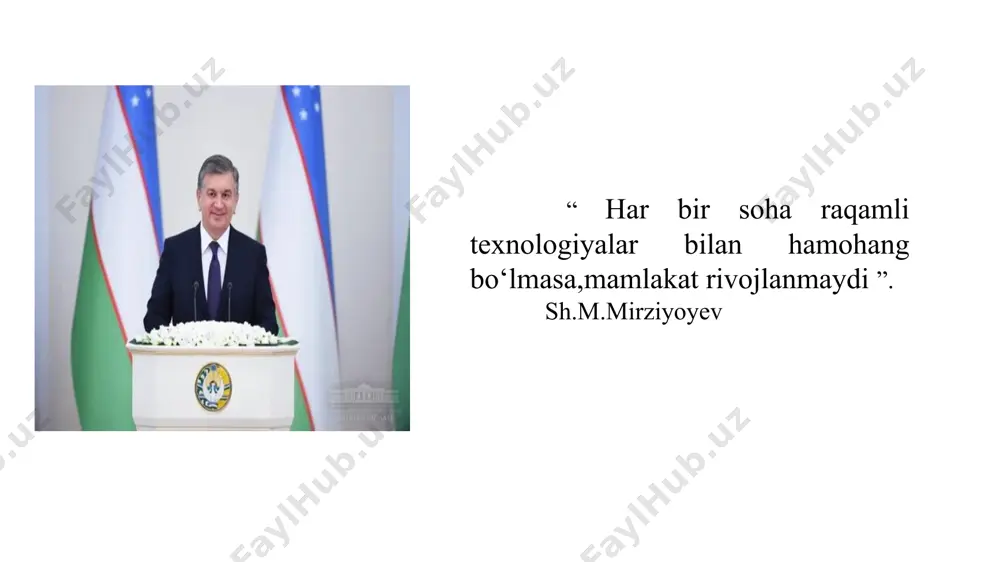 i. mavzuga oid mahalliy va xorijiy adabiyotlar 2. s.eshqobilov. o’quv-tarbiyaviy ishlarni boshqarishda axborot tizimlaridan foydalanish. metodik qo’llanma. toshkent 2022 ushbu qo‘llanmada ta’lim jarayonida axborot texnologiyalardan foydalanishning roli,, raqamli ta’lim resurslaridan foydalanish,axborot tizimlarining boshqaruvda ahamiyati aytib o‘tilgan. chatgpt.com wikipedia.org maktab boshqaruvida zamonaviy raqamli texnologiyalardan samarali foydalanish orqali ta’lim sifatini oshirishdan iborat. maqsadi texnologik infratuzilmani takomillashtirish : zarur kompyuterlar, planshetlar, elektron doskalar bilan ta’minlash; xodimlarni o‘qitish va malakasini oshirish : o‘qituvchilar va rahbarlar uchun raqamli texnologiyalar bo‘yicha amaliy treninglar tashkil etish; maktab boshqaruviga oid bo‘lgan barcha elektron tizim: erp.maktab.uz, onlinedu.uz, emaktab.uz, e-shahodatnoma.uz, lawyer.ijro.uz, edo.ijro.uz, uzasbo.uz, my.mehnat.uz .oo.uzedu.uzlardan va raqamli xizmatlardan samarali foydalanish. vazifalar xorijiy tajriba ta’lim jarayonini raqamlashtirish va boshqarishni soddalashtirish uchun “e-registr ” (elektron ro‘yxatga olish tizimi) joriy etilgan . estoniya janubiy korea ta’lim jarayonida “smart-maktablar” konsepsiyasi joriy etilgan. maktablar to‘liq raqamli boshqaruv tizimlari bilan jihozlangan va barcha ma’lumotlar avtomatlashtirilgan. “google classroom”va “microsoft teams” kabi platformalar yordamida o‘qituvchilar va o‘quvchilar o‘rtasida …