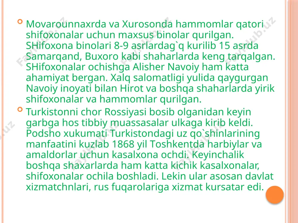 kistоn o`z istiqlоl vа tаrаqqiyot yo`li". z.kаrimоv i.а."o`zbеkistоn iqtisоdiy siyosаtning ustivоr yo`nаlish- lаri". 4.y,а.kаrimоv "buюk mаqsаd yo`lidаn оgishmаylik". e`tiboringiz uchun raxmat!!! image2.jpeg image3.jpeg image4.jpeg image5.png image6.jpeg image7.jpeg image8.jpeg image9.jpeg