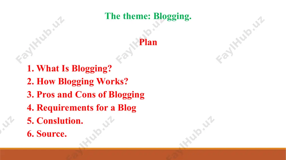 archived in separate sections of the site, and there may be a separate page with contact info or a bio, but the blog itself is usually just a single page that can be scrolled through—similar to the news feed on social media sites like facebook. as with a facebook news feed, a blog displays the newest content at the top of the page. all of the posts on a blog are usually created by a single author. however, when a company or organization maintains a blog, it may pay for blog content—either by hiring a team of writers or buying content to post. another unique feature of blogging is interlinking. this occurs when a blogger links to another person's blog within their own blog post. for example, if a music teacher maintains a blog, and they write a blog post about how to form a chord, they might link to …